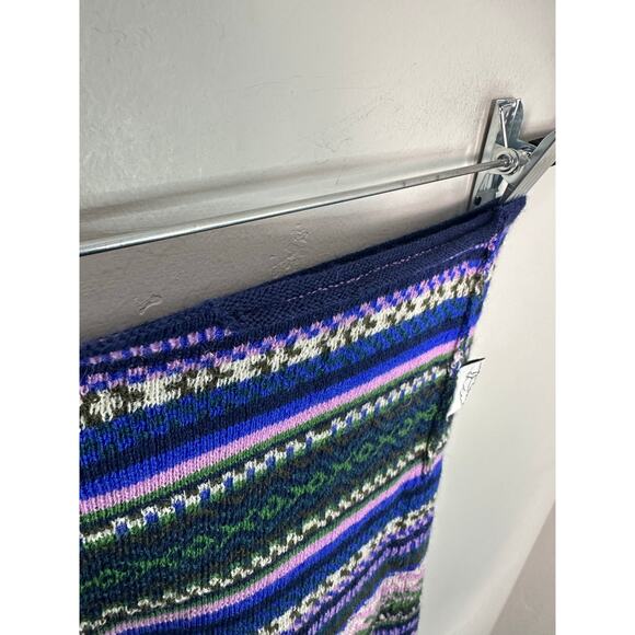 Andean Designs Made in Peru 100% Baby Alpaca Patterned Colorful Infinity Scarf - Picture 7 of 7